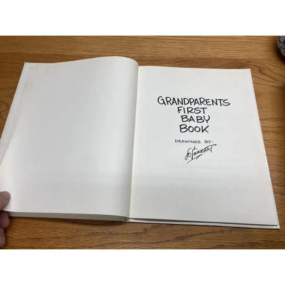 1979 Grandparents First Baby Book A Picture Primer‎ Hardcover